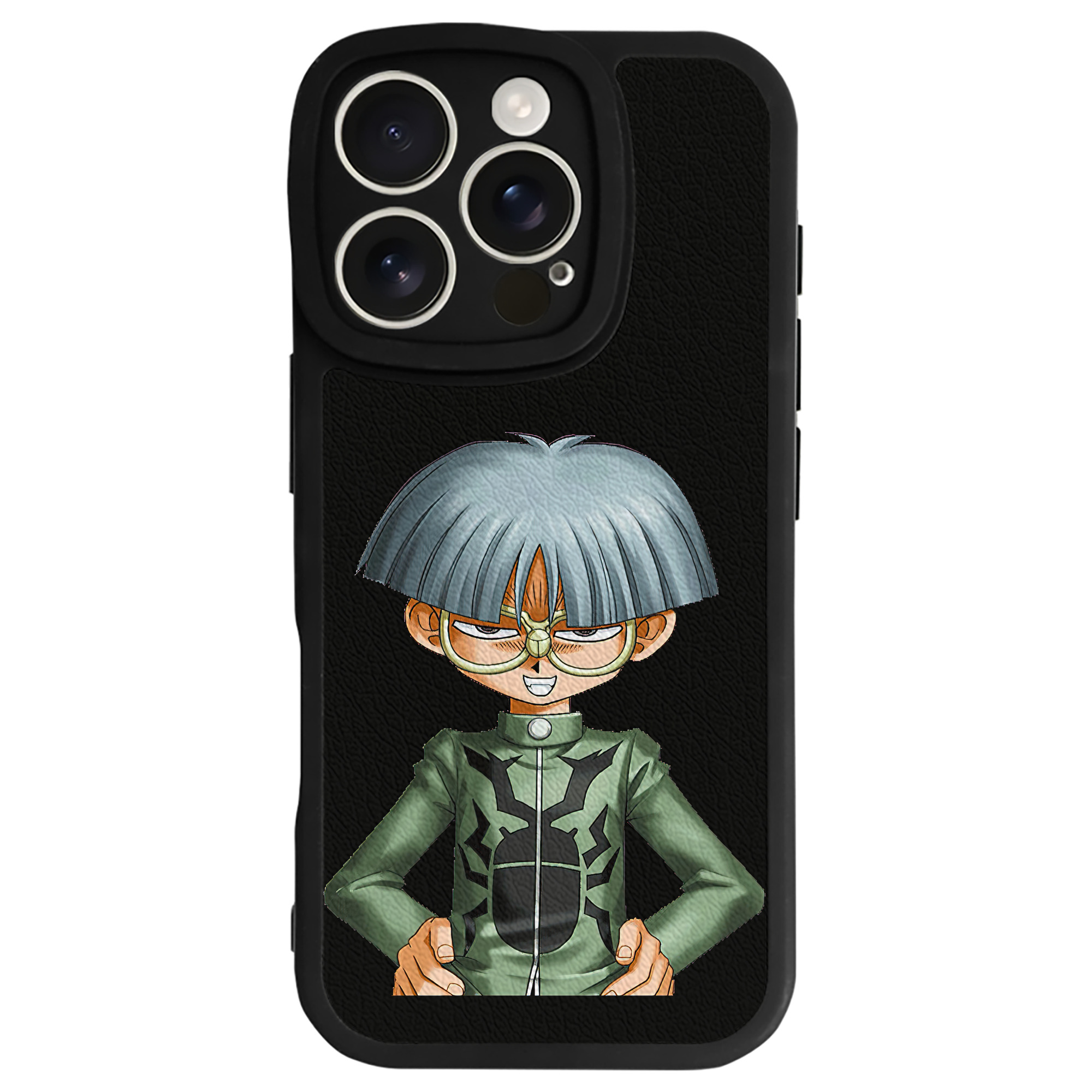 遊☆戯☆王 Yu-Gi-Oh! 【iPhone 16シリーズ対応】シリコンスマホケース（レザー調） 材質：シリコン